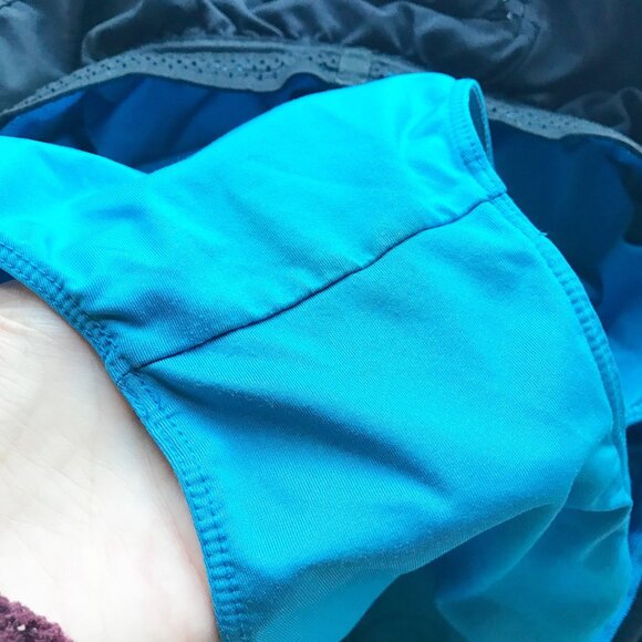 JANJI Black Brief Lined Running Shorts Womens Large - Picture 6 of 10